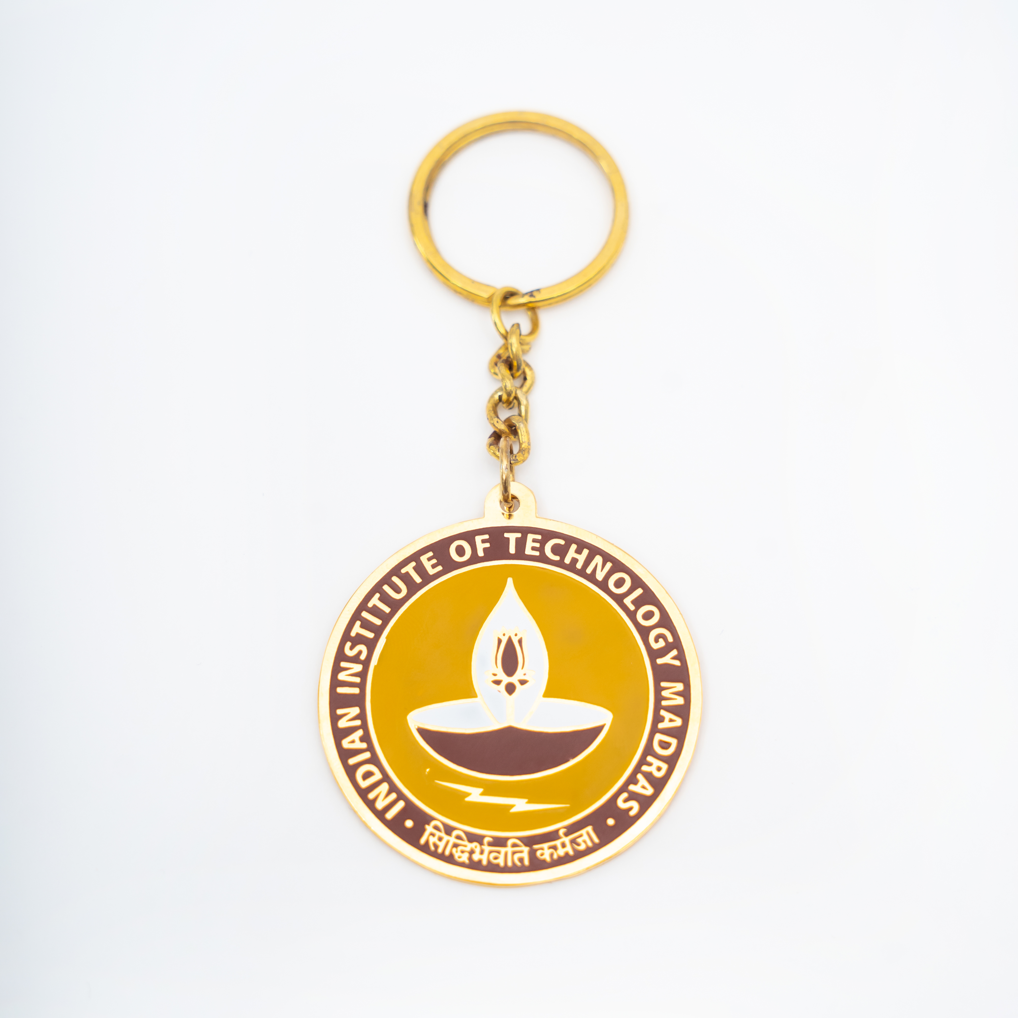 Key Chain Brass with IITM Logo