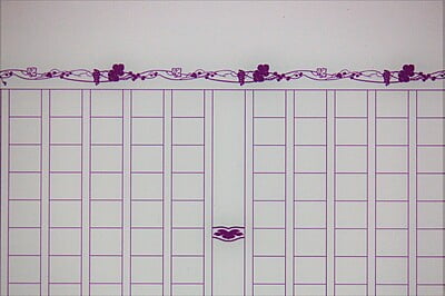 飾り原稿用紙 蔓葡萄（GK-0004）[4582486340406]