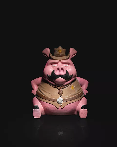 Piggy Bank - Sheriff Bacon Buck