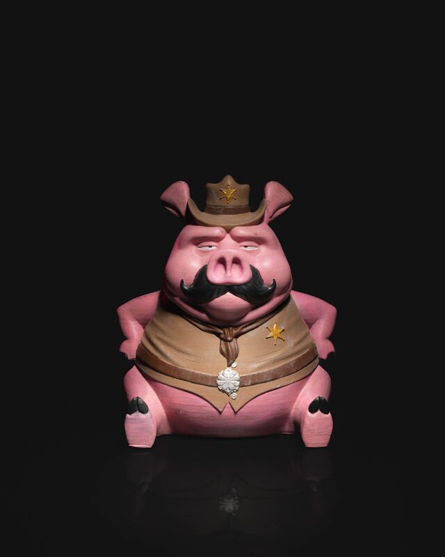 Piggy Bank - Sheriff Bacon Buck