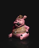 Piggy Bank - Sheriff Bacon Buck