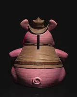Piggy Bank - Sheriff Bacon Buck