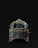 Totem of Strength Desk Organizer 3d
