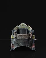 Totem of Strength Desk Organizer 3d