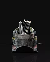 Totem of Strength Desk Organizer 3d