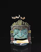 Totem of Strength Desk Organizer 3d