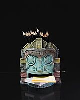 Totem of Strength Desk Organizer 3d