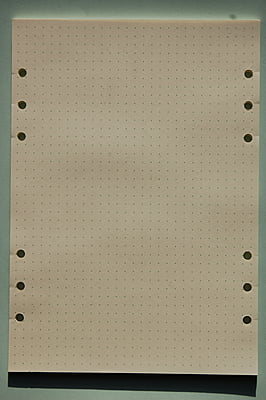 スライド手帳 A5メモドット方眼 (HG-0003) [4582486340628]
