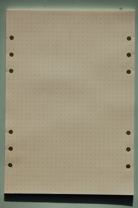 スライド手帳 A5メモドット方眼 (HG-0003) [4582486340628]