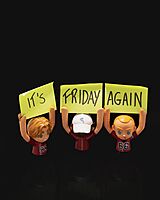 Your Office Fans Note Holders 3D printed