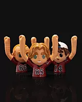 Your Office Fans Note Holders 3D printed