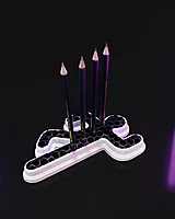 Chalk Outline Pencil Holder 3D