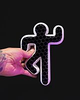 Chalk Outline Pencil Holder 3D