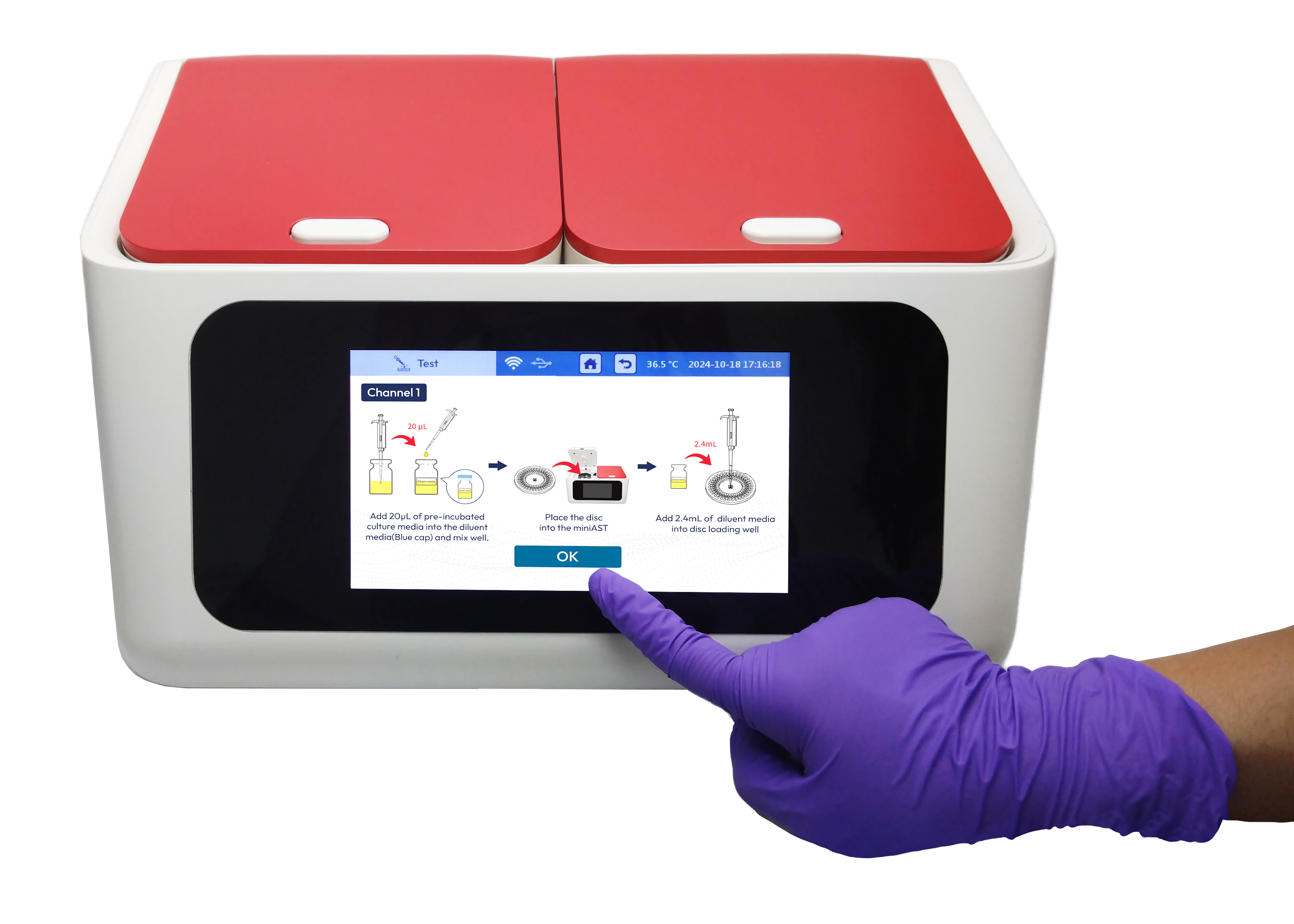 Biogaurd miniAST Antimicrobial Susceptibility
