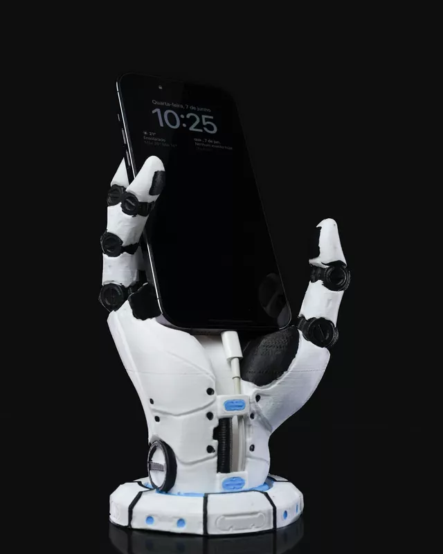 Android Hand -3D Printed Phone Stand