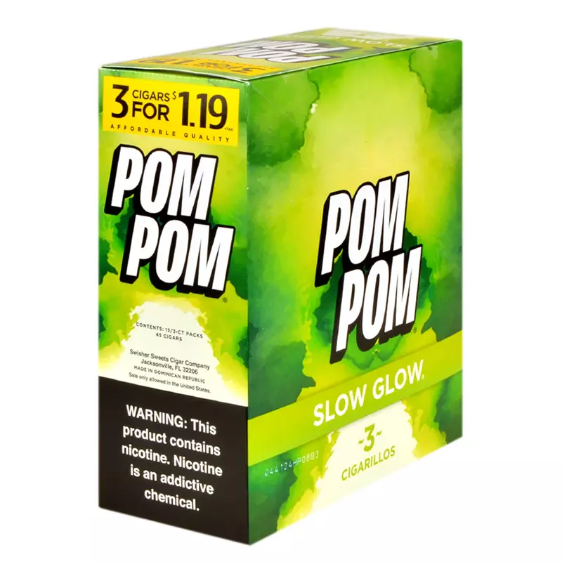POMPOM GREEN $1.19