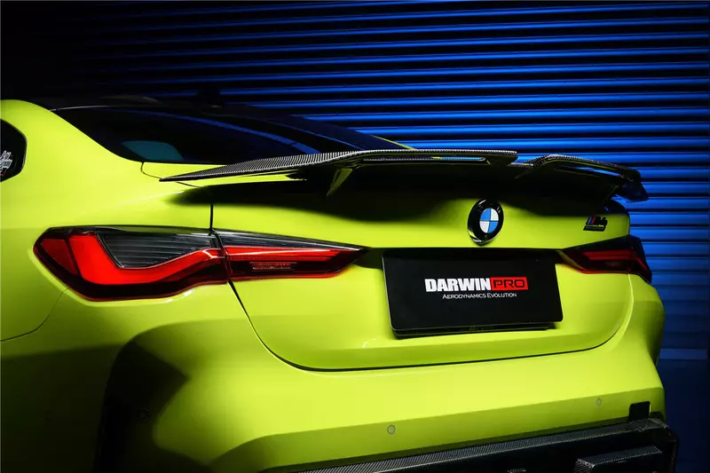BMW M4 G82 / 4 Series G22 BKSS Style Carbon Fiber Trunk Spoiler | 2021–2025