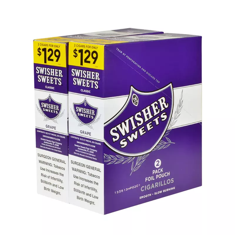 SWISHER SWEETS GRAPE $1.29 SWISHER SWEETS GRAPE $1.29