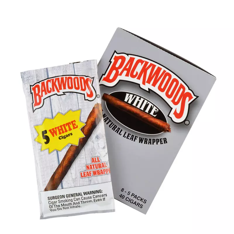 BACKWOODS:WHITE 5PK