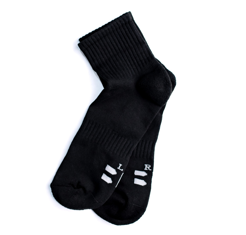 Kids Black Medium Socks 3 Pcs