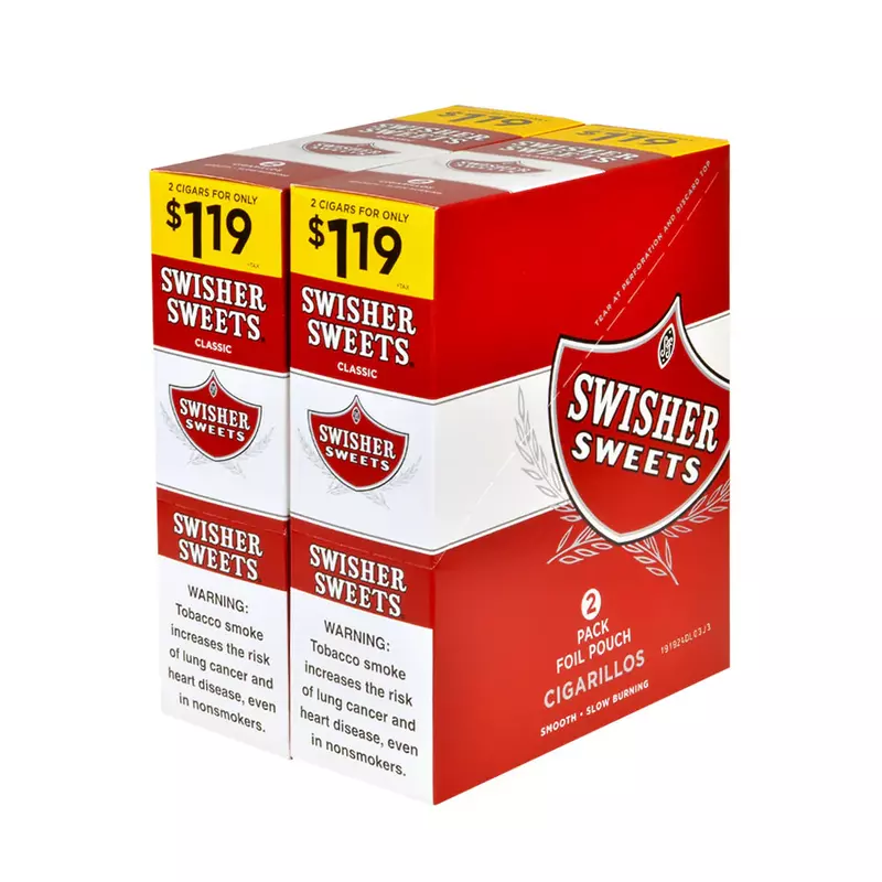 SWISHER SWEETS $1.19 SWEET REGULAR