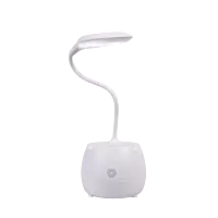 Lampara Lapicero Led Touch Blanca