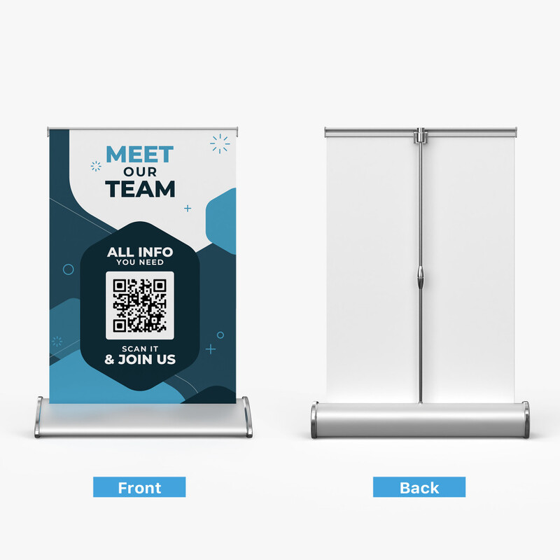 Table Top Banner Stand 11/5"x17.5" Table Top Banner Stand 11/5"x17.5"