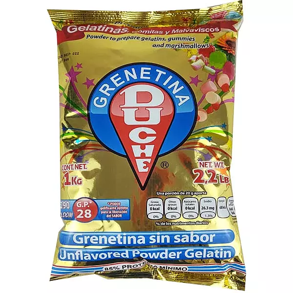 DUCHE GRENETINA SIN SABOR 1 KG