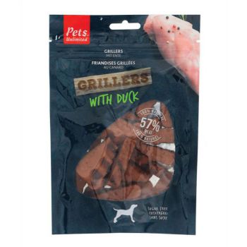 Pets Unlimited Grillers with Duck - 100G Dog Treat Pets Unlimited Grillers with Duck - 100G Dog Treat