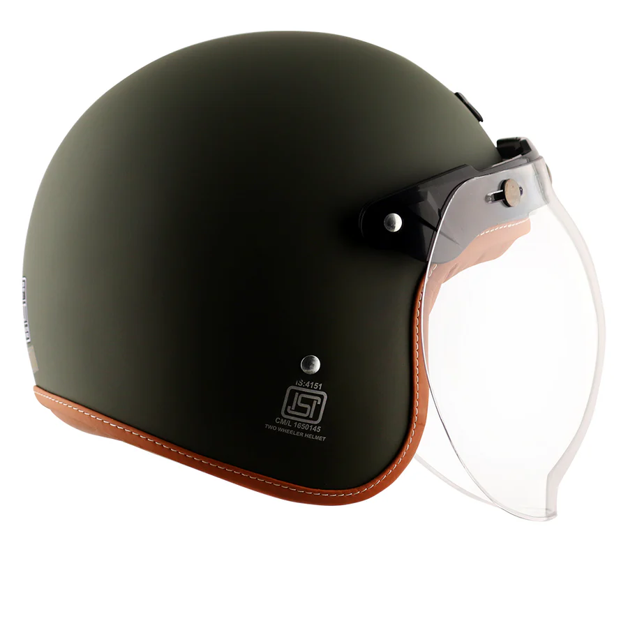 AXOR RETRO JET LEATHER DULL BATTLE GREEN (XL) AXOR RETRO JET LEATHER DULL BATTLE GREEN (XL)