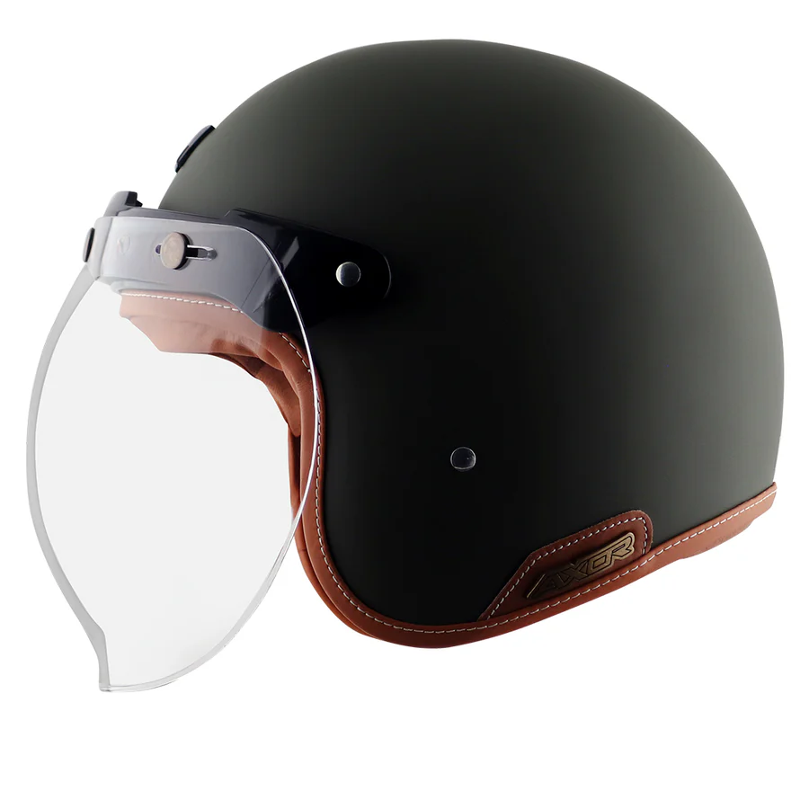 AXOR RETRO JET LEATHER DULL BATTLE GREEN (XL) AXOR RETRO JET LEATHER DULL BATTLE GREEN (XL)