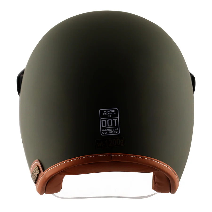 AXOR RETRO JET LEATHER DULL BATTLE GREEN (XL) AXOR RETRO JET LEATHER DULL BATTLE GREEN (XL)