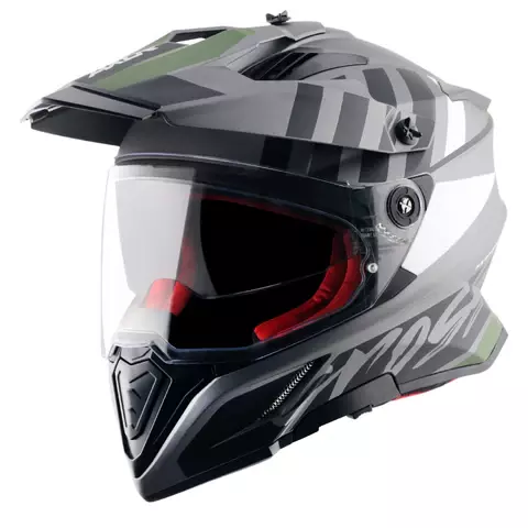 AXOR X-CROSS DUAL VISOR ORBIT ATHENA DULL GREY BLACK C/V 620 MM