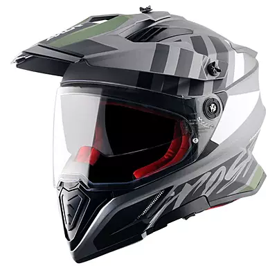 AXOR X-CROSS DUAL VISOR ORBIT ATHENA DULL GREY BLACK C/V 560 MM
