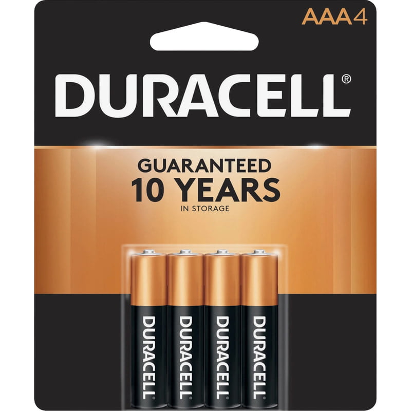 DURACELL DC AAA4 COPPERTOP