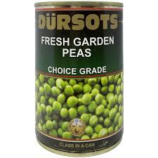DURSOTS GARDEN PEAS 12X410G SH