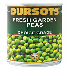 DURSOTS GARDEN PEAS 1X3KG