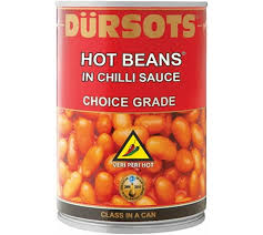 DURSOTS HOT BEANS 12X410G SW