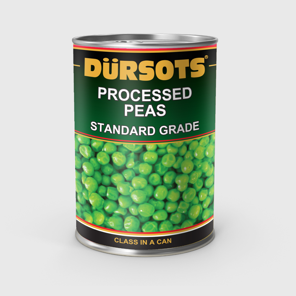 DURSOTS PROCESSED PEAS 12X410G
