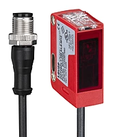 Leuze, ODT25CL1-3M.3/L6-200-M12, 50154567, Diffuse sensor with background suppression
