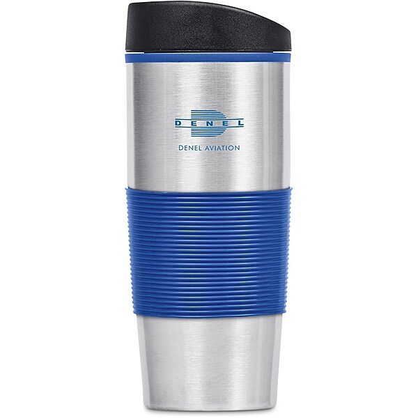 Ridge Stainless Steel & Plastic Double-Wall Tumbler - 450ml