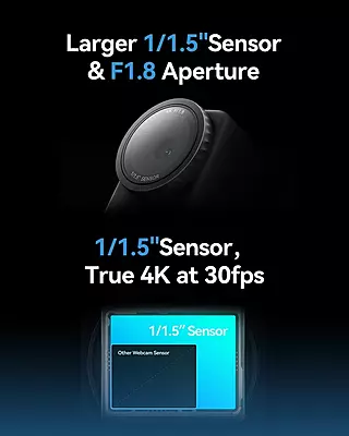 Hollyland Lyra Cámara Web 4K Ultra HD