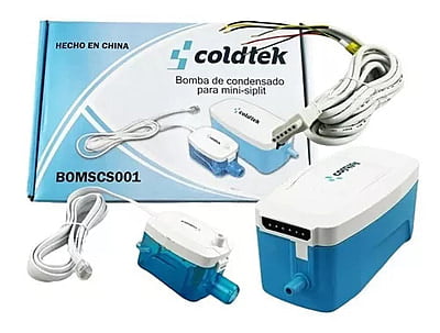 Bomba condensadora para minisplit 110 / 220V, capacidad de tanque 45ML, descarga máxima 10 M, flujo máximo 24 L/H Bomba condensadora para minisplit 110 / 220V, capacidad de tanque 45ML, descarga máxima 10 M, flujo máximo 24 L/H