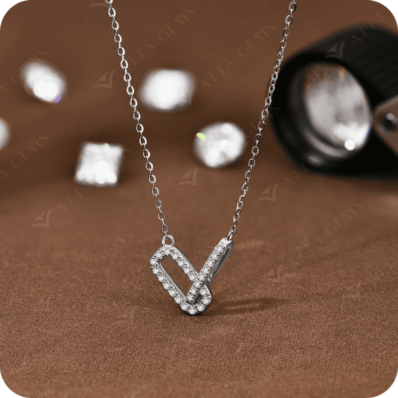 Dainty Silver Link Necklace