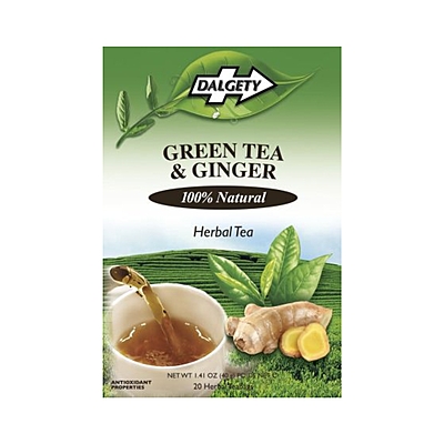 25905 Dalgety Green Tea And Ginger Tea 40g X 6
