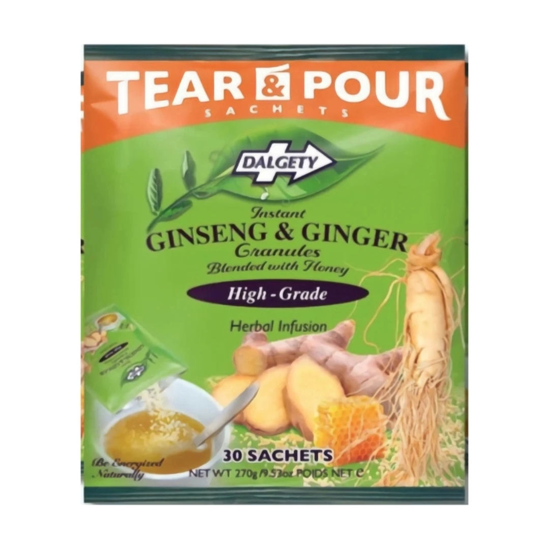 25349 Dalgety Inst Ginseng & Ginger With Honey Tea ( Sachets ) 270g X 15