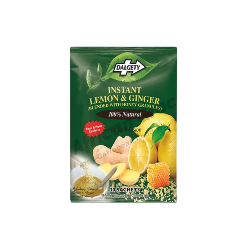 25898 Dalgety Instant Lemon And Ginger Tea 9g X 30 X 15