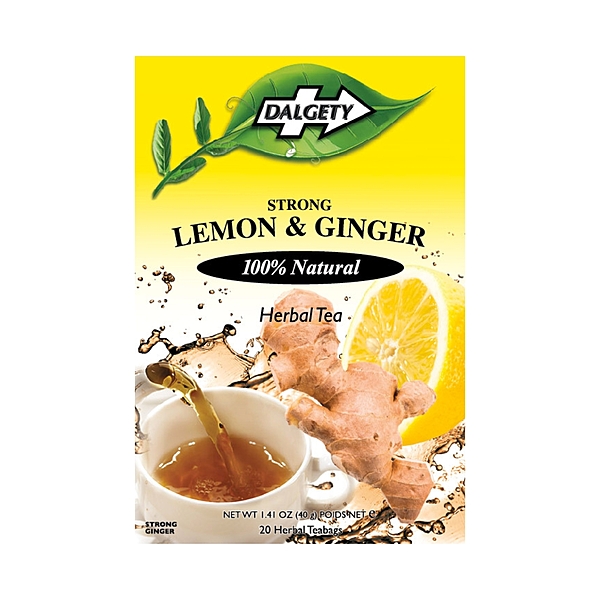 25353     Dalgety Lemon & Ginger Tea 54g X 6