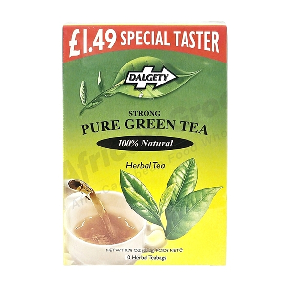 24394     Dalgety Pure Green Tea 22.2g X 6