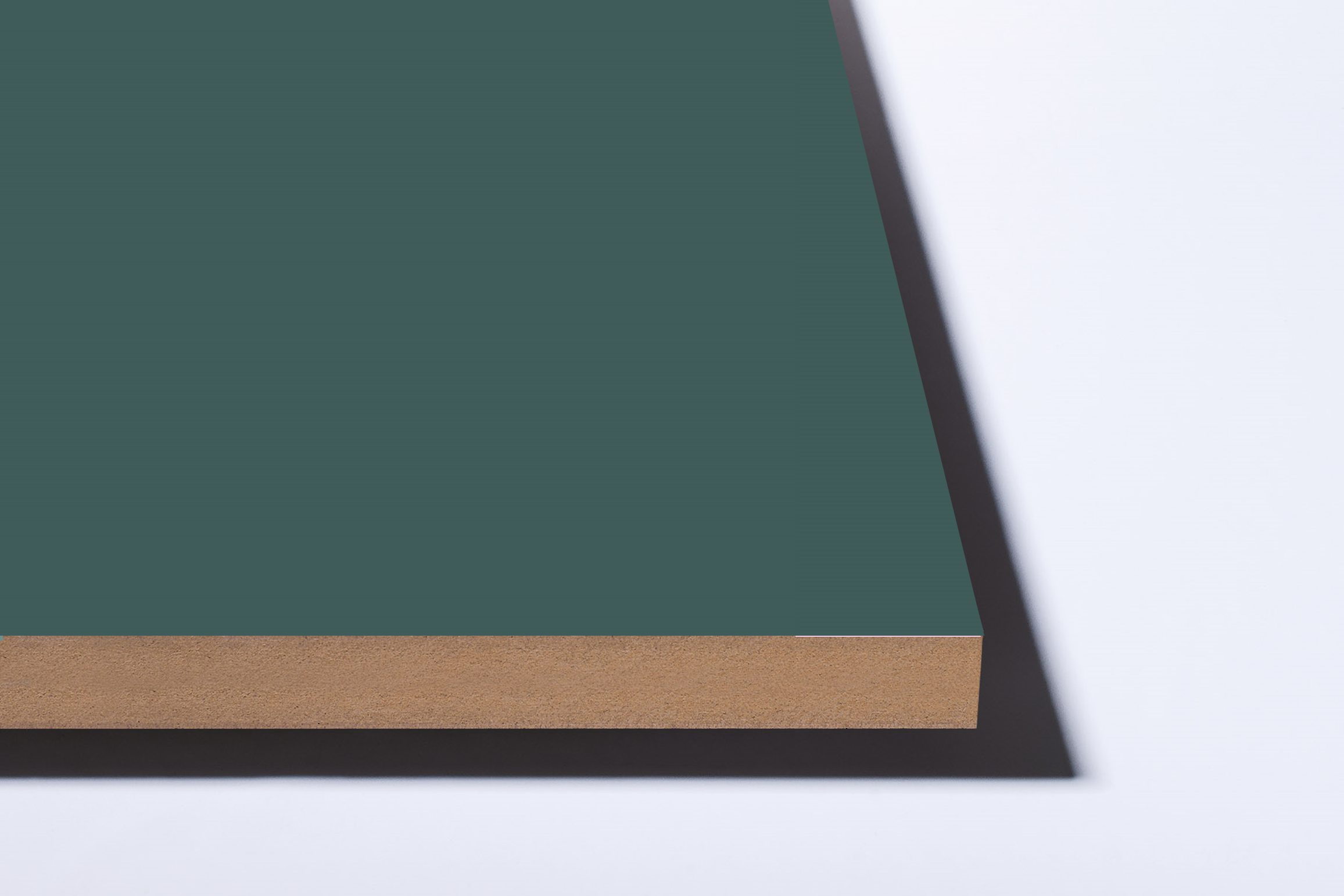 DARK EMERALD MELAMINE-3/4"